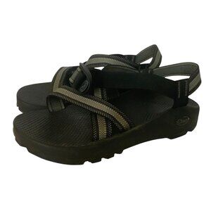 Chaco Mens Z/1 Classic Sandals Black Gray Adjustable Straps Vibram Sole Size M9